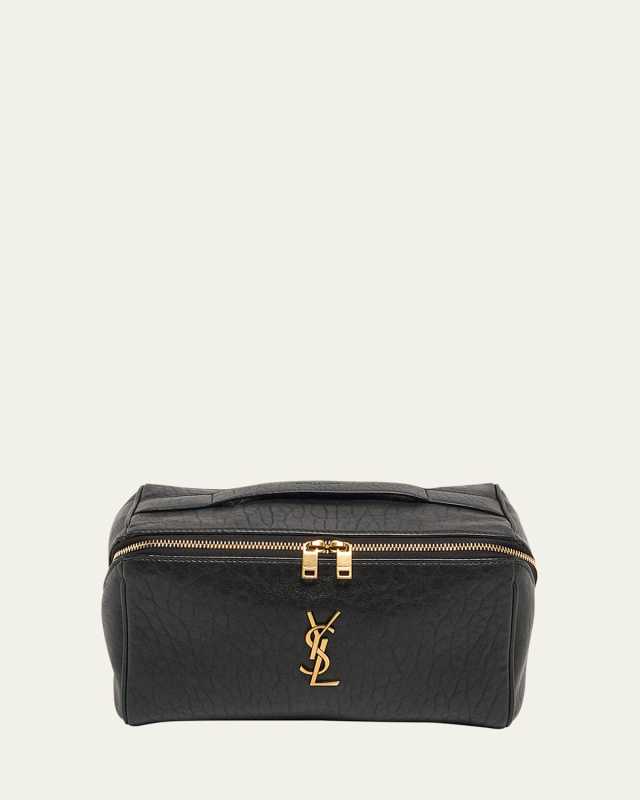 YSL Vanity Case in Grained Leather